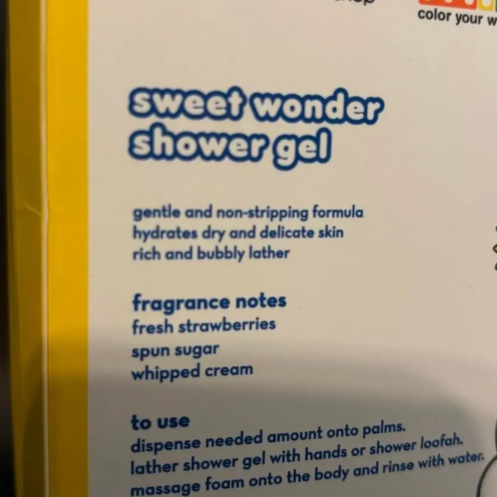 miffy White Moisturizing Shower Gel - Sweet Wonder